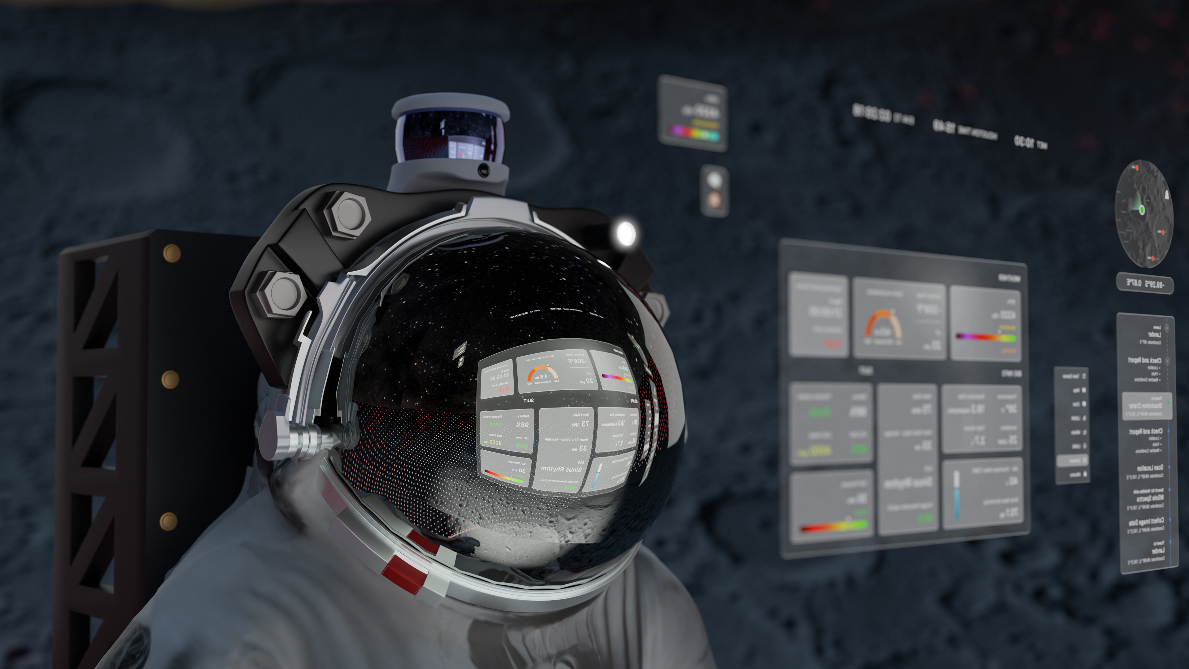 LunarLENS outside-in render
